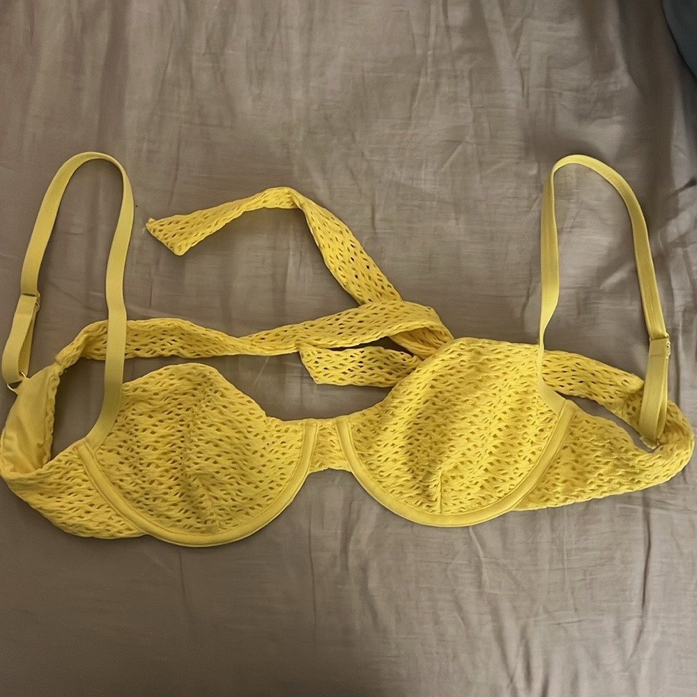 Monday Swimwear Yellow Bikini set